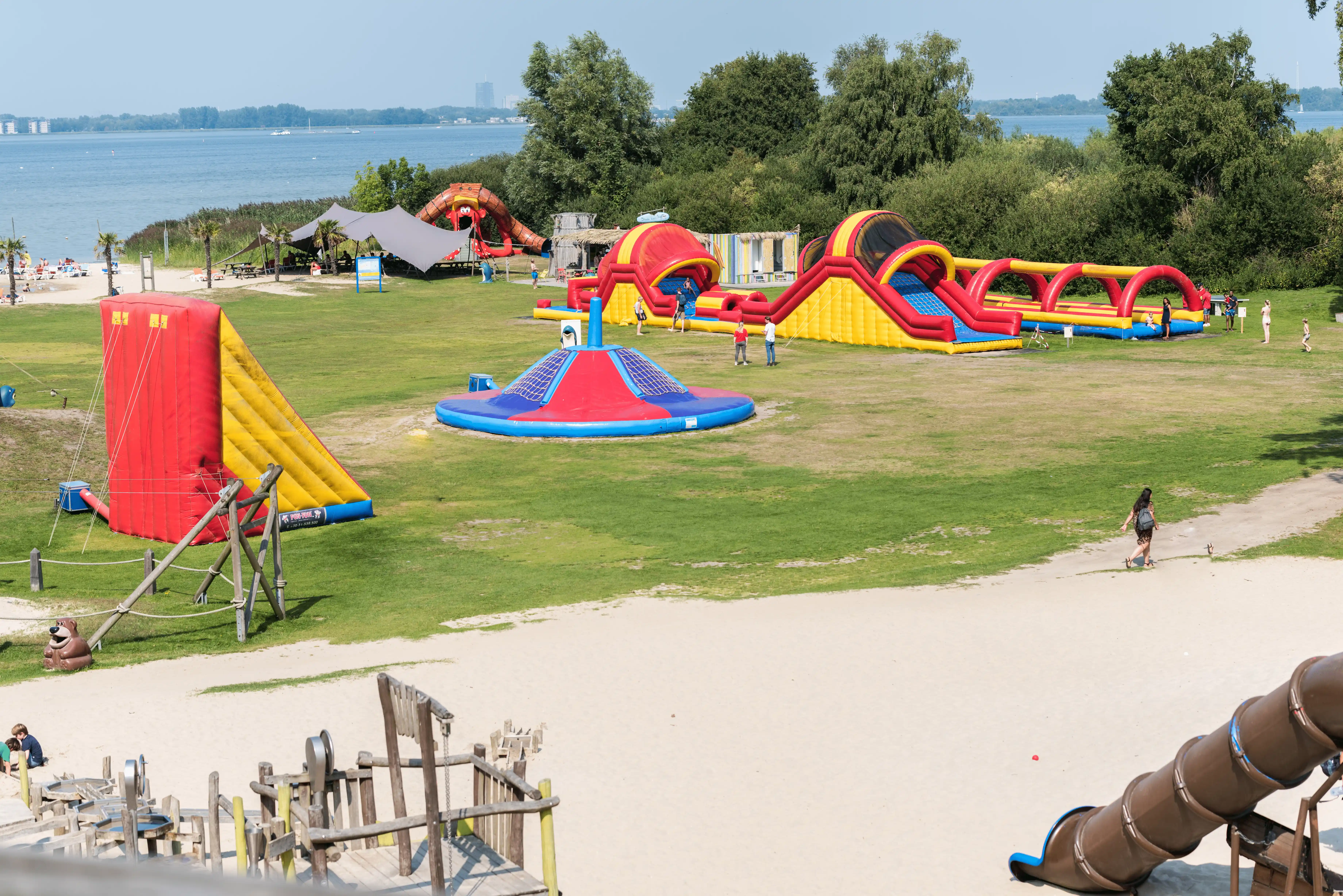 Luchtkussens Speelpark Oud Valkeveen