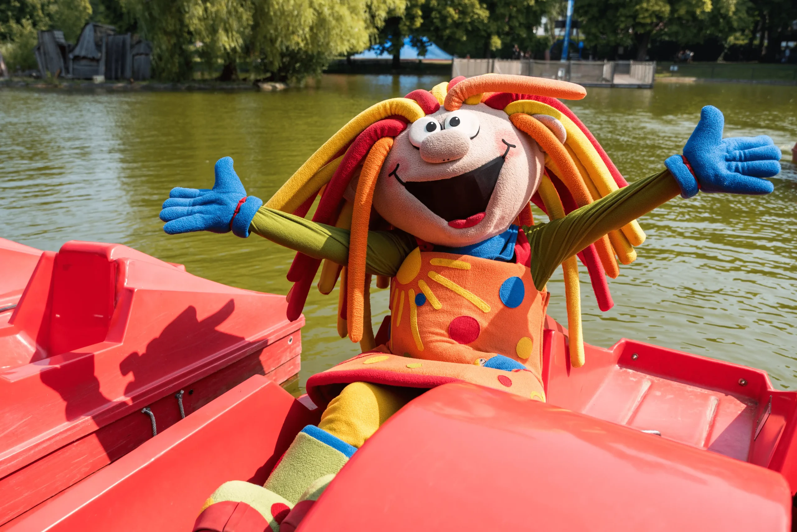 Waterfietsen Speelpark Oud Valkeveen